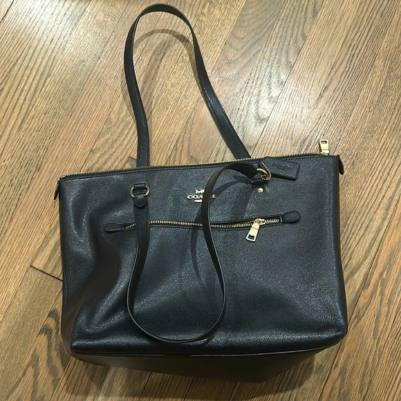 Coach Tote Bag with Gold Hardware - Picture 1 of 3